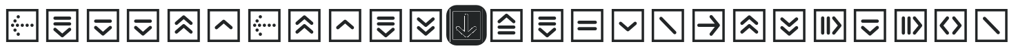 ButtonBonus-SquarePositive letters preview