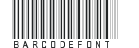 barcode font preview