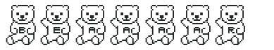 beaaaar letters preview