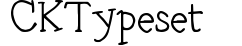 CK Typeset preview