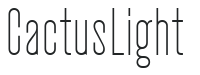 CactusLight letters preview