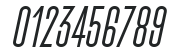 CactusMedium Italic numbers preview