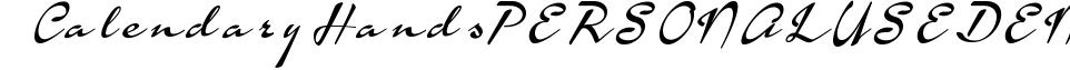 Calendary Hands PERSONAL USE DEMO preview