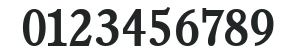Calgary-Medium numbers preview