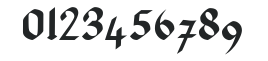CallifontsA02PostScript numbers preview