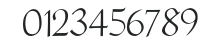 CallifontsA07PostScript numbers preview