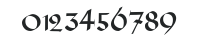 CallifontsB14PostScript numbers preview
