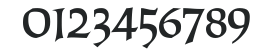 CallifontsC24PostScript numbers preview