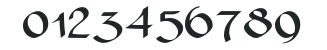 CallifontsC31PostScript numbers preview