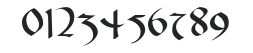 CallifontsD34PostScript numbers preview