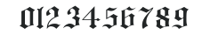 CallifontsD36PostScript numbers preview