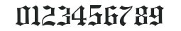 CallifontsD37PostScript numbers preview