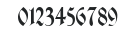 CallifontsD38PostScript numbers preview