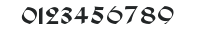 CallifontsE46PostScript numbers preview