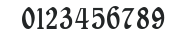 CallifontsE50PostScript numbers preview