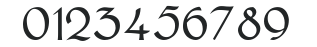 CallifontsF55PostScript numbers preview