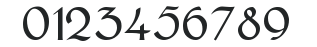 CallifontsF55TrueType Regular numbers preview