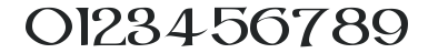 CallifontsF56TrueType Regular numbers preview