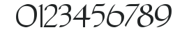CallifontsF59TrueType Regular numbers preview