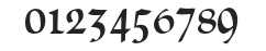 CallifontsF66PostScript numbers preview