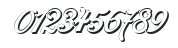 Cancellaresca Script Shadow numbers preview