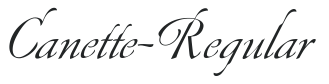 Canette-Regular preview