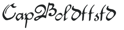 Cap Bold ttstd letters preview