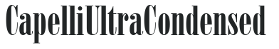 Capelli Ultra Condensed preview