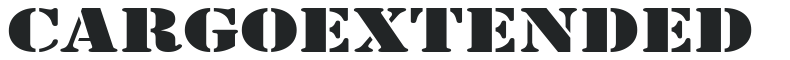 CargoExtended letters preview