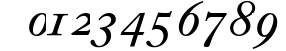 Caslon Book BE Italic Oldstyle Figures preview