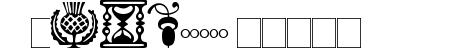 Caslon Ornaments SSi Ornaments preview