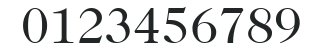 CaslonTwoTwentyFour Book numbers preview