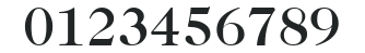 CaslonTwoTwentyFour Medium numbers preview