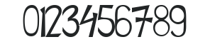 Celtic Script numbers preview