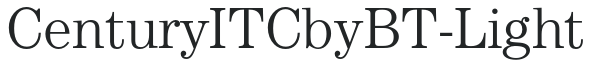 CenturyITCbyBT-Light preview