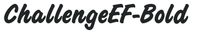 ChallengeEF-Bold preview