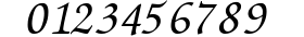 ChanceryScriptMediumSSK Italic preview