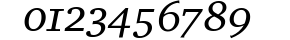 Charter ITC Regular Italic OS preview