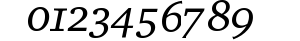 Charter ItAlt BT Italic Alternate preview