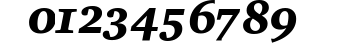 Charter OSF BT Black Italic preview