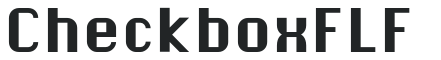 CheckboxFLF letters preview