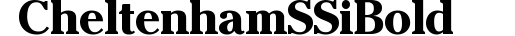Cheltenham SSi Bold preview