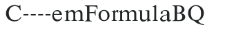 ChemFormulaBQ letters preview