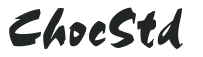 ChocStd letters preview