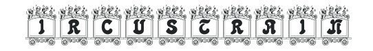 Circus train letters preview