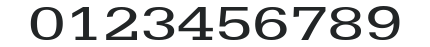 ClassicTypewriterExtended numbers preview