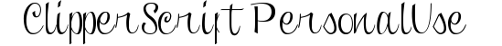Clipper Script (Personal Use) preview