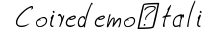 Coire demo Italic preview