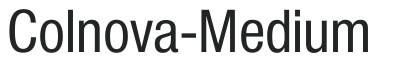 Colnova-Medium preview