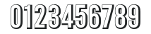 CommerceGothicStd numbers preview